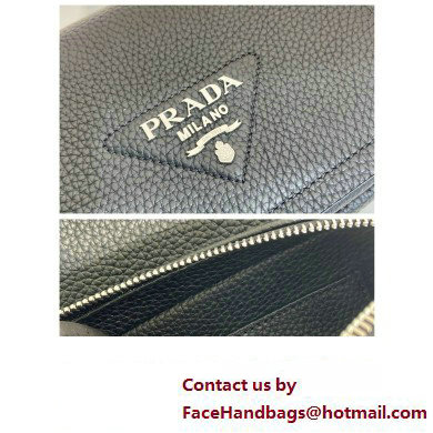 prada shoulder bag in grained calfskin 1bd332 black 2023