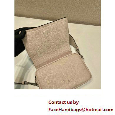 prada shoulder bag in grained calfskin 1bd332 light pink 2023