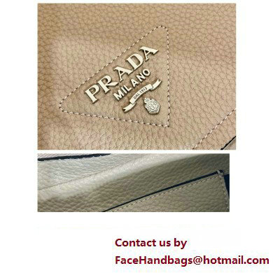 prada shoulder bag in grained calfskin 1bd332 light pink 2023