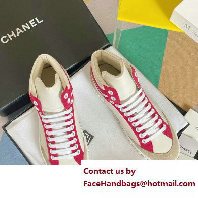 Chanel CC Logo Chain High Top Sneakers 02 2023