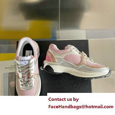 Chanel CC Logo Sneakers Fabric and Laminated G39792 01 2023