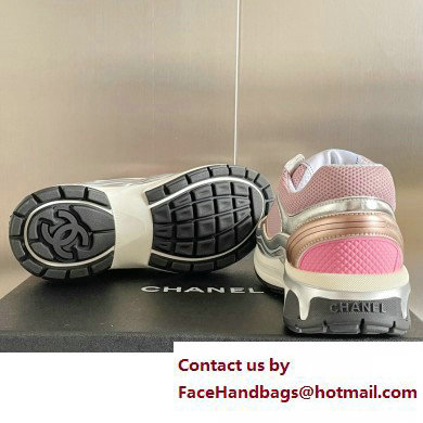 Chanel CC Logo Sneakers Fabric and Laminated G39792 01 2023