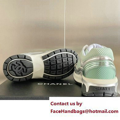 Chanel CC Logo Sneakers Fabric and Laminated G39792 02 2023