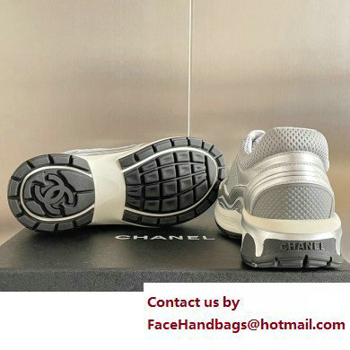 Chanel CC Logo Sneakers Fabric and Laminated G39792 03 2023