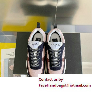 Chanel CC Logo Sneakers Fabric and Suede Calfskin 04 2023