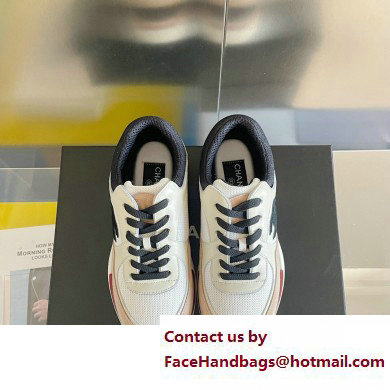 Chanel CC Logo Sneakers Fabric and Suede Calfskin G39597 02 2023