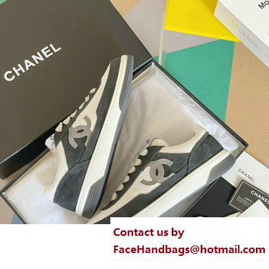 Chanel CC Logo Sneakers Suede Kidskin G39978 06 2023