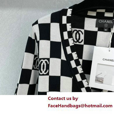 Chanel Checkerboard CARDIGAN SPRING 2023