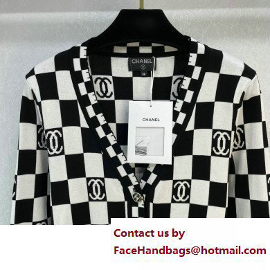 Chanel Checkerboard CARDIGAN SPRING 2023