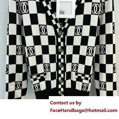 Chanel Checkerboard CARDIGAN SPRING 2023