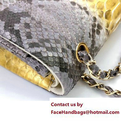 Chanel Classic Flap Medium Bag 1112 In Python 02 2023