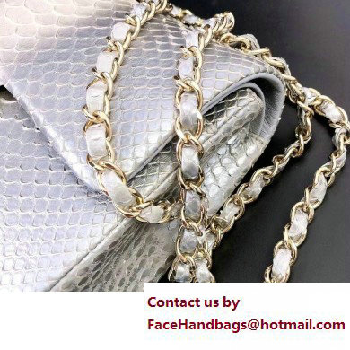 Chanel Classic Flap Medium Bag 1112 In Python 04 2023