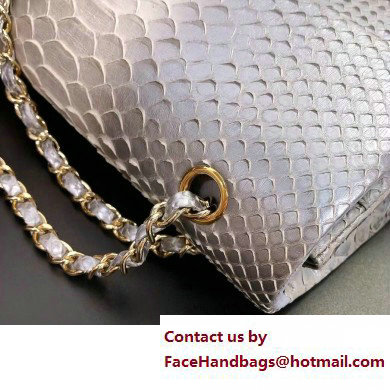 Chanel Classic Flap Medium Bag 1112 In Python 04 2023