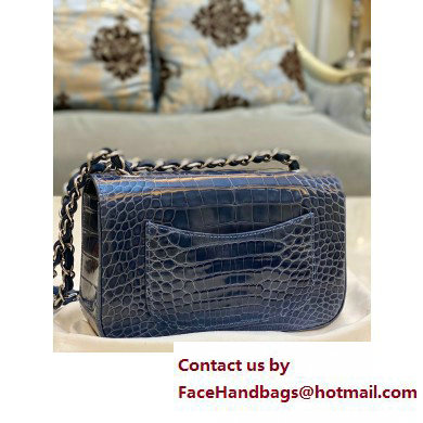 Chanel Classic Flap Small Bag 1116 In Alligator 01 2023