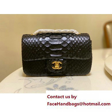 Chanel Classic Flap Small Bag 1116 In Python 09 2023