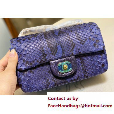 Chanel Classic Flap Small Bag 1116 In Python 13 2023