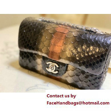 Chanel Classic Flap Small Bag 1116 In Python 17 2023