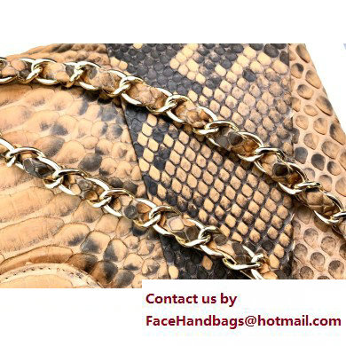 Chanel Pouch Clutch Bag In Python 02 2023