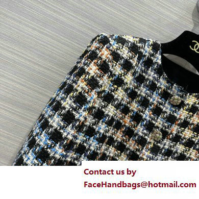 Chanel multicolor tweed jacket spring 2023