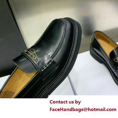 Dior Black Brushed Calfskin boy loafer 2023