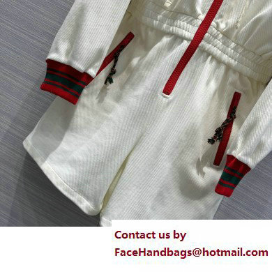 GUCCI Hooded jersey zip jumpsuit 720582 2023