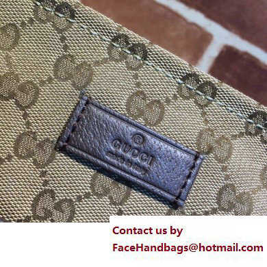 Gucci GG Canvas Messenger Medium Bag 189751 Beige