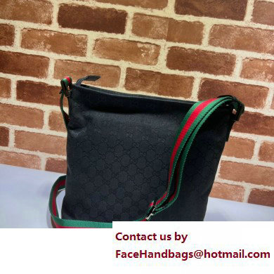 Gucci GG Canvas Messenger Small Bag 189751 Black