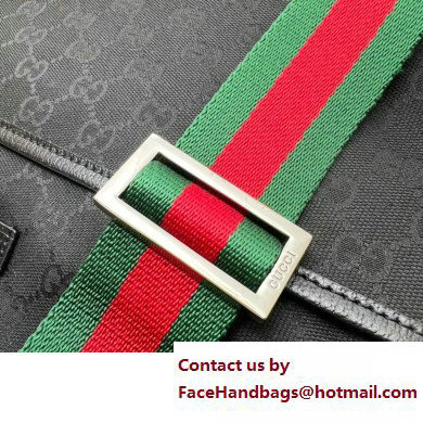 Gucci GG Canvas Messenger Small Bag 189751 Black