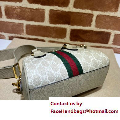 Gucci Ophidia GG mini top handle bag 724606 White