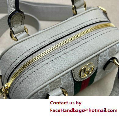 Gucci Ophidia GG mini top handle bag 724606 White