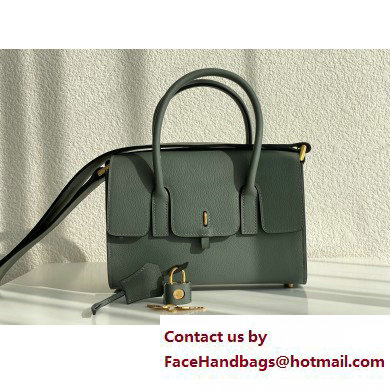 HERMES NEW DRAG 22 BAG gray IN EVERCOLOR LEATHER 2023(HANDMADE)