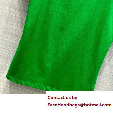 LOUIS VUITTON CHAIN DETAIL T-SHIRT GREEN 2023