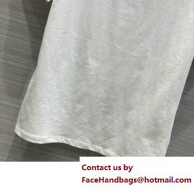 LOUIS VUITTON CHAIN DETAIL T-SHIRT WHITE 2023