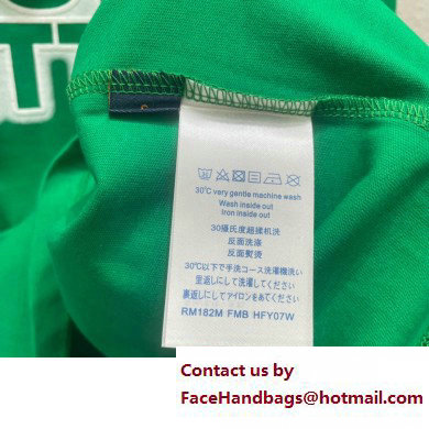 LOUIS VUITTON LOGO PRINTED T-SHIRT GREEN 2023