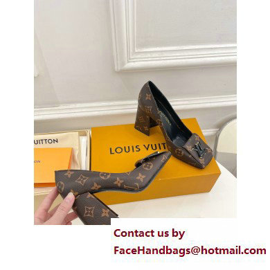 Louis Vuitton Heel 8.5cm Shake Pumps in Monogram Canvas 2023