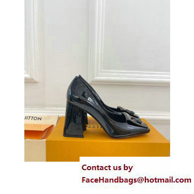 Louis Vuitton Heel 8.5cm Shake Pumps in Patent calf leather Black 2023