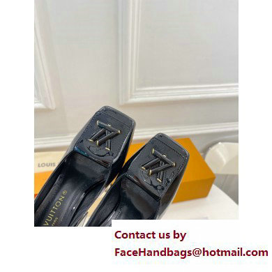 Louis Vuitton Heel 8.5cm Shake Pumps in Patent calf leather Black 2023