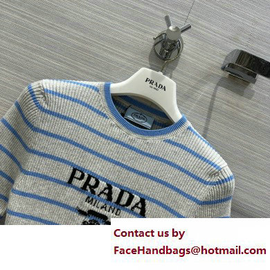 PRADA Superfine wool crew-neck sweater 2023