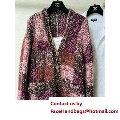 chanel multicolor wool cardigan 2023