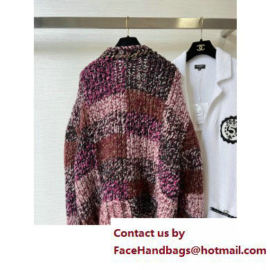 chanel multicolor wool cardigan 2023