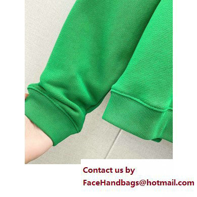 gucci Cotton jersey sweatshirt green 726466 2023