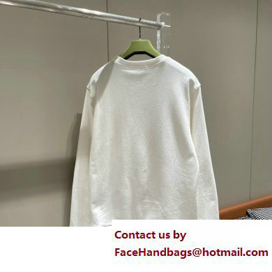 gucci Cotton jersey sweatshirt ivory 726466 2023