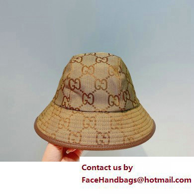 gucci Jumbo GG canvas bucket hat 2023