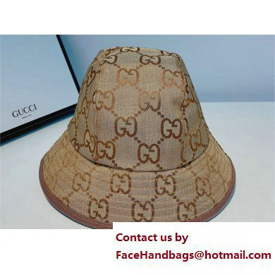 gucci Jumbo GG canvas bucket hat 2023