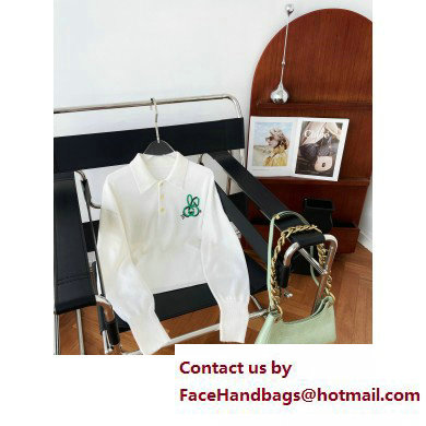 gucci Wool polo shirt ivory 729637 2023