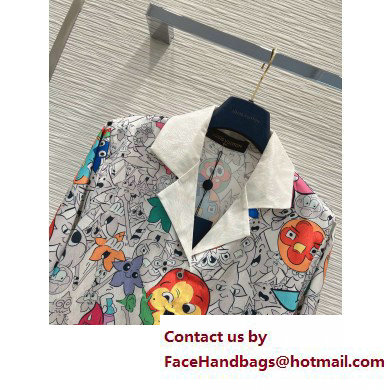 louis vuitton graffiti multicolor pajama 2023