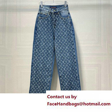 louis vuitton monogram denim jeans 2023