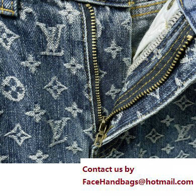 louis vuitton monogram denim jeans 2023