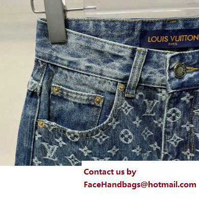 louis vuitton monogram denim jeans 2023