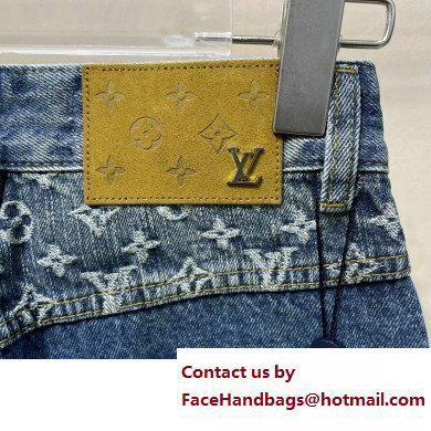 louis vuitton monogram denim jeans 2023